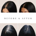 clip in hair extensions before and after