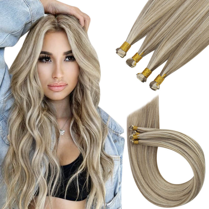 sunny hair weft hair extensions,hand tied weft hair extensions,virgin human hair weft,weft hair extensions