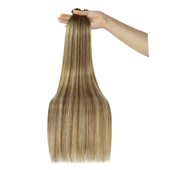 hair extensions,human hair extensions,sunny hair extensions,balayage brown hair extensions