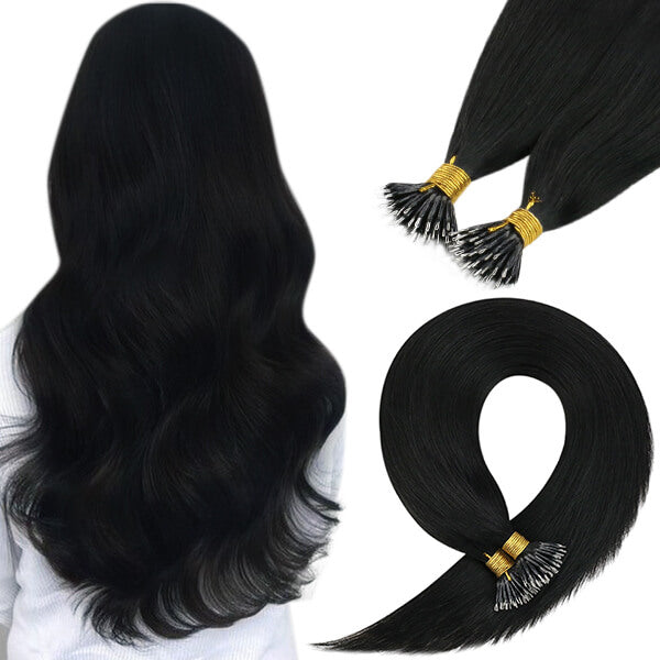 nano ring extensions human hair brown,nano ring hair, nano tip hair extensions, nano bond hair extensions, nano tip bond, nano tip hair supplier, wholesale hair extensions, remy nano ring hair