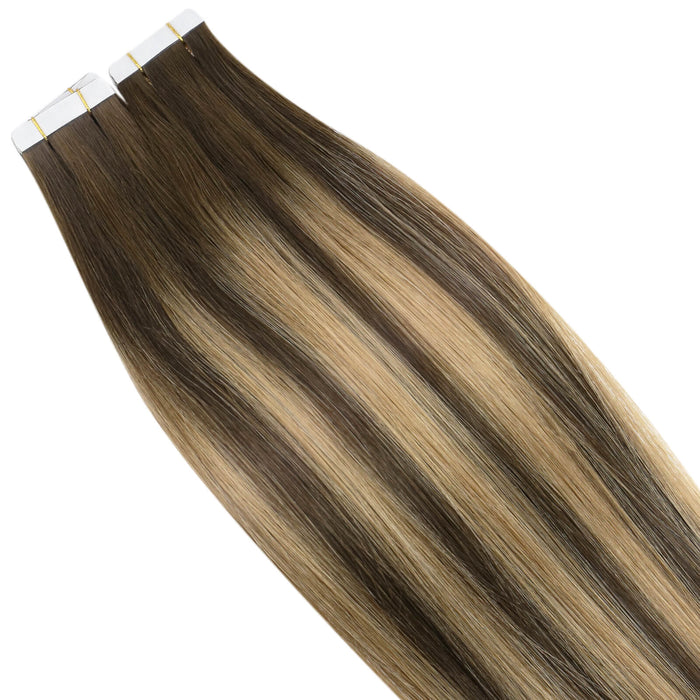 virgin hair extensions tape in, virgin tape in hair extensions, human hair tape in extensions,